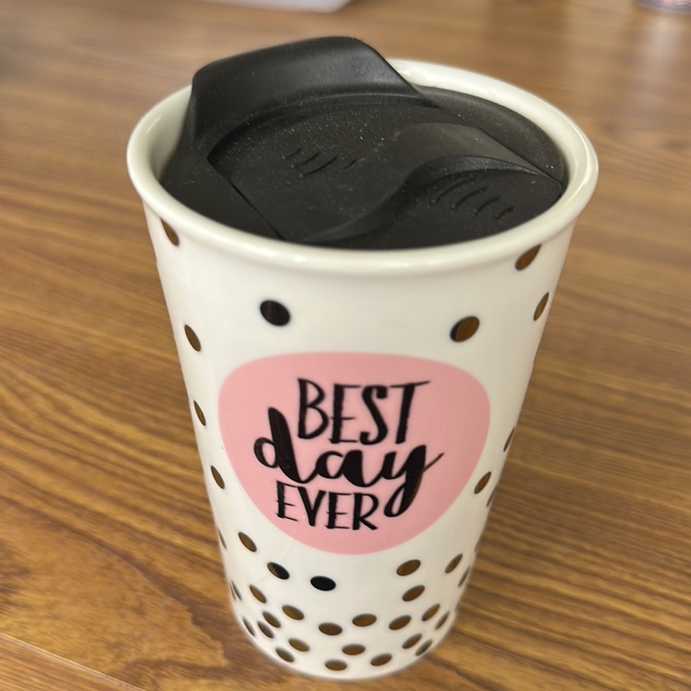 Charming Charlie ceramic tumbler (GT-2)